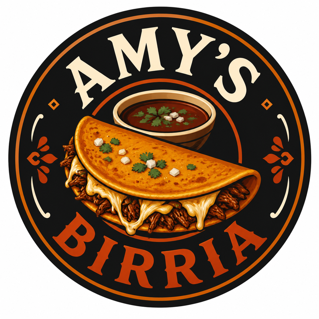 Logo de Amy´s Birria
